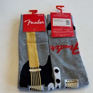 💕5/25💕Fender Guitar Pattern Men's Socks